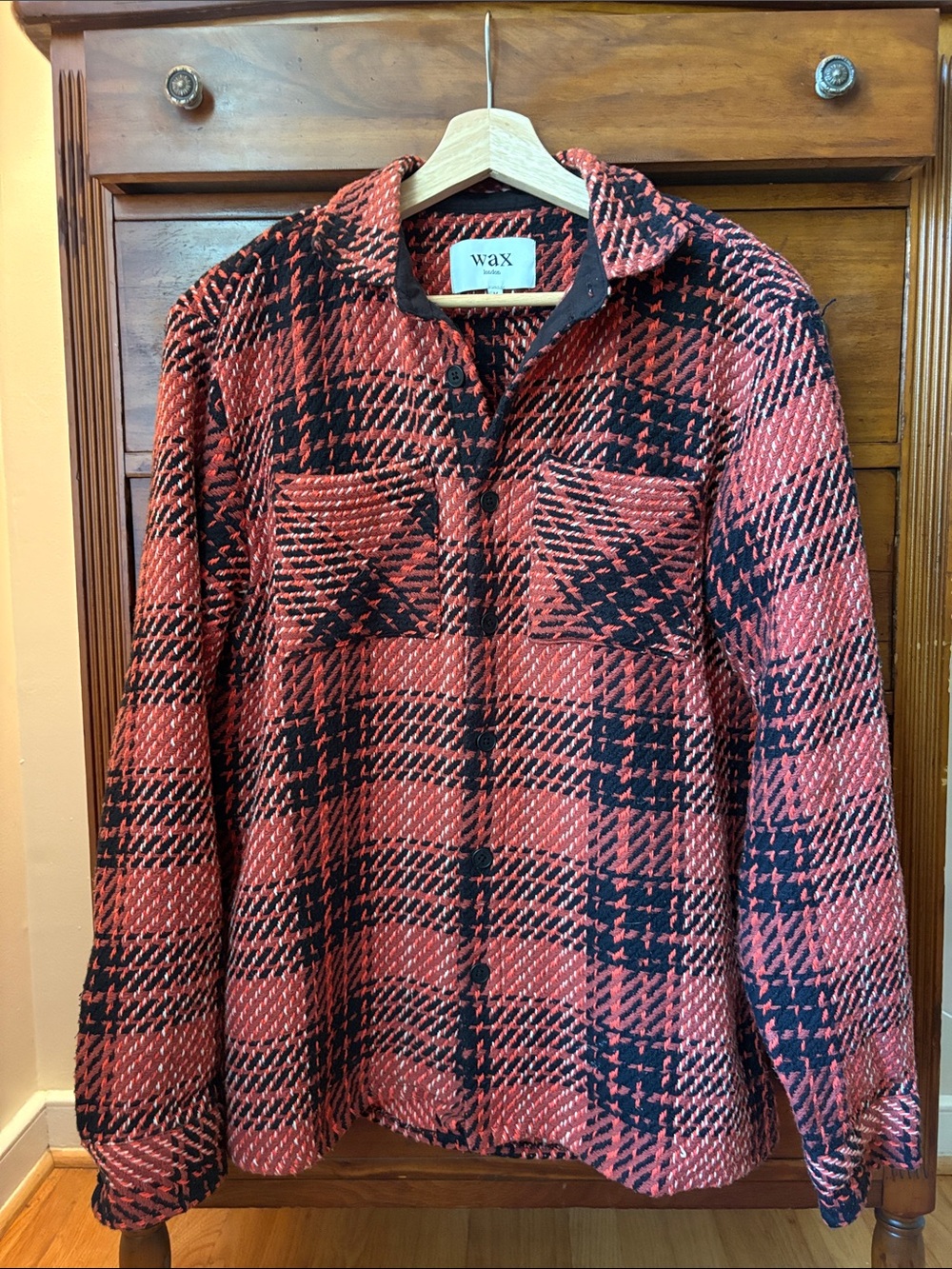 Wax London Whiting Plaid Shirt/Jacket